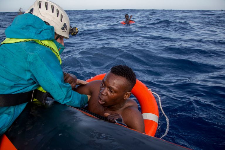 Rescued at sea - Alessio Paduano